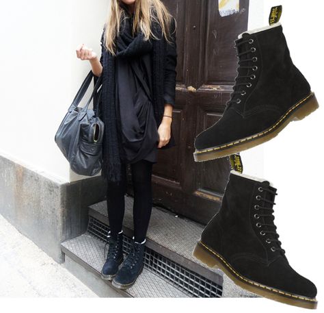 SERENA DOC MARTENS Leona Doc Martens, Suede Doc Martens, 101 Suede Ankle Boots Dr Martens, Doc Martens Leona, How To Style Doc Martens, 2014 Tumblr Doc Martens, Martens Outfit, Dr Martens Outfit, Doc Marten