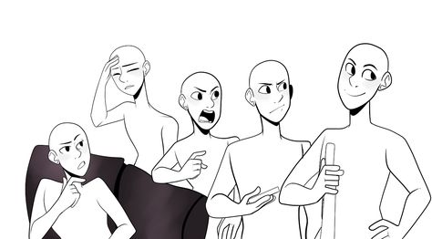 Squad Memes, Base Draw, Drawing Bases, Art Examples, Not Musik, Drawing Body Poses, Draw The Squad, Drawing Examples, Ship Drawing