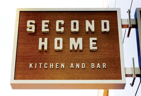 Signage Design Inspiration Display Visual Merchandising, Restaurant Signage, Bar Deco, Shop Signage, Exterior Signage, Restaurant Names, Second Home, Jw Marriott, Wayfinding Signage