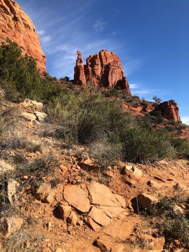 Teacup Trail to Coffeepot Rock - Arizona | AllTrails Sedona Hikes, Arizona Hiking, The Soldier, Natural Structures, Hiking Destinations, Desert Oasis, Gorgeous View, Sedona, Stunning View