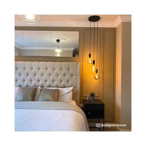 Side Hanging Lamps Bedroom, Bedroom Hanging Lamps Side Tables, Ceiling Hanging Lights Bedroom, Bedside Ceiling Lights Hanging Lamps, Bedside Drop Lights, Hanging Bulb Lights Bedroom, Dropping Lights Bedroom, Bedroom Hanging Lights Ceilings, Bedroom Drop Lights