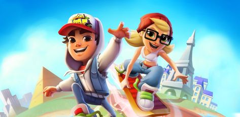 DASH as fast as you can! DODGE the oncoming trains! Help Jake, Tricky & Fresh escape from the grumpy Inspector and his dog. #SubwaySurfers #Miami 2020 #Mod Apk Jake And Tricky, Subway Surfers