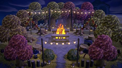 Acnh Cozy Island Ideas, Acnh Villager Garden Ideas, Island Design Ideas Animal Crossing, Acnh Small Park Ideas, Large Space Ideas Acnh, Pixie Hollow Animal Crossing, Animal Crossing Space Ideas, Acnh Community Ideas, Acnh Easy Builds