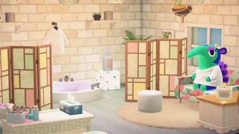 Happy Home Paradise, Animal Crossing New Horizon, Island Decor, Happy Home, Beauty Spa, Interior Design Ideas, Animal Crossing, Paradise, Design Ideas