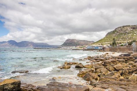 View From St James Beach Over Kalk Bay Harbour In |False Bay, Cape Town South Africa Editorial Photo - Image of brass, harbor: 169496596 Kalk Bay, Cape Town South Africa, Saint James, St James, Cape Town, Beach Trip, South Africa, Photo Image, Cape