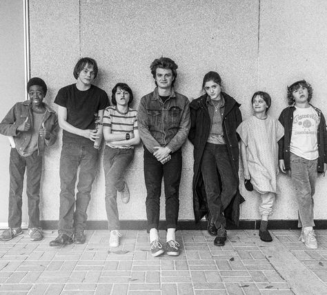 Stranger Things Wall, Stranger Things Cast, Starnger Things, Stranger Things Print, Black And White Photo Wall, Stranger Things Poster, Stranger Things 3, Black And White Picture Wall, Burn Book