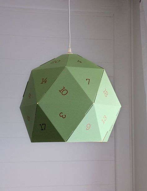 DIY D20 Lamp (easy IKEA hack) - Our Nerd Home Deco Gamer, Dnd Room, Diy Geek, Nerd Home, Nerdy Decor, Geek Home Decor, Nerd Decor, Board Game Room, Nerd Room