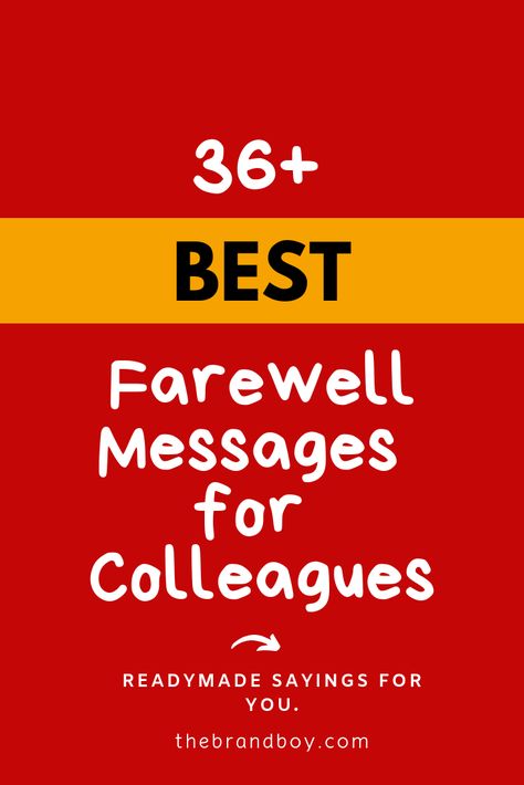 Farewell Message, Business Communication, To Leave, Communication