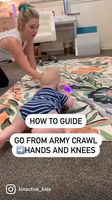 Emily, Pediatric Doctor of PT on Instagram: "🤠 Howdy, I’m Emily!! A 🌶 Spicy Texas based Pediatric PT where I like to “Take the BULL by the HORNS” 🐮 - Let’s talk ARMY CRAWLING…. - ✅Typical (for about a month) ✅Not a must-do prerequisite to crawling… - So, what happens after a month 😥 Why doesn’t my LO do a “normal” crawl? 😩While you may be relieved to hear that it’s OK for kids to indulge in a funky crawl every once in awhile, it’s important to note that it’s a RED FLAG - 🚩 if atypical craw Teach Baby To Crawl, Help Baby Crawl, Crawling Activities, Neonatal Abstinence Syndrome, Pediatric Doctor, Early Intervention Activities, Pediatric Physical Therapy Activities, Pediatric Pt, Therapy Toys