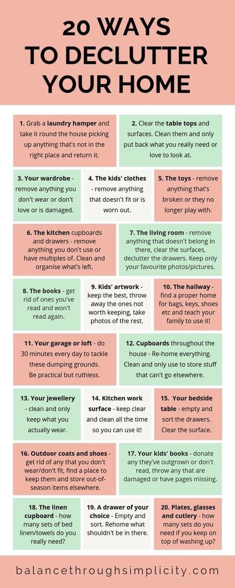 Life Declutter, Ways To Declutter Your Home, Declutter Home, House Cleaning Checklist, Declutter Your Life, Success Goals, Household Cleaning Tips, Organize Declutter, Declutter Your Home