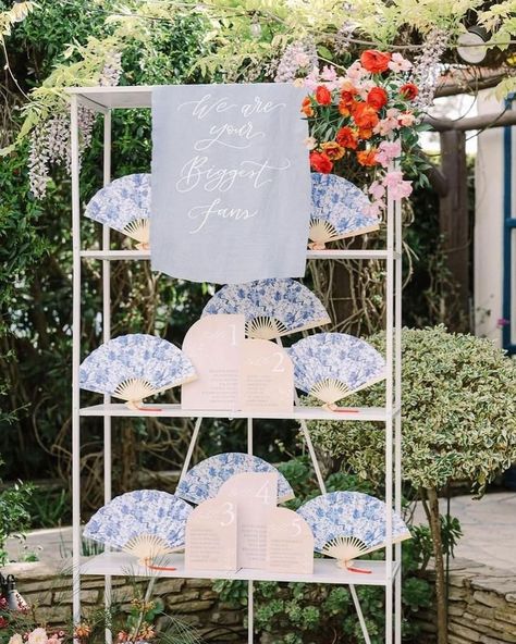 Vow’d Weddings (@vowdweddings) • Instagram photos and videos Wedding Fans For Guests, 2024 Summer Wedding, Summer Wedding Favors, Wedding Favor Ideas, Wedding Fans, Wedding Gifts For Guests, Favor Ideas, Instagram Summer, Seating Charts