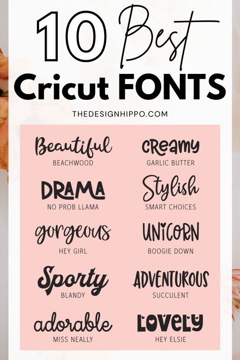 Download top free fonts for logos & branding! Best brush, script, & handwritten styles for commercial use. Click now! 🦂 Best Fonts On Cricut Design Space, Most Popular Cricut Fonts, Cricut Fonts That Go Together, Cricut Font Combinations, Cricut Fonts Cheat Sheet, Best Fonts For Cricut, Tshirt Fonts, Best Cricut Fonts, Free Cricut Fonts