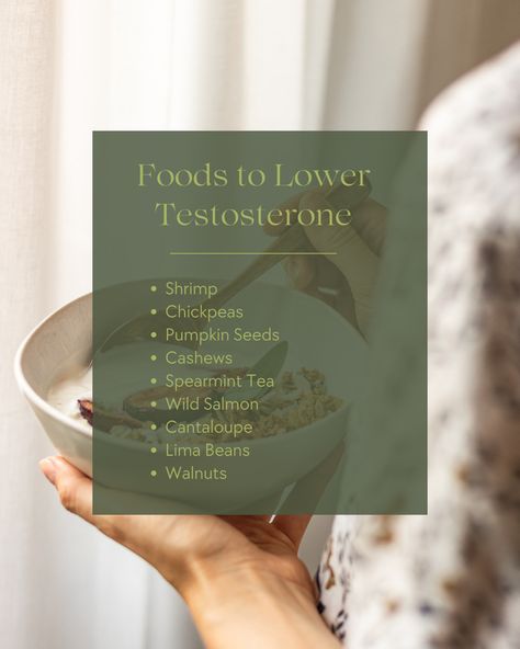 Foods To Lower Testerone In Women, Foods That Lower Testosterone In Women, High Testosterone Foods, How To Lower Testosterone In Women, Reduce Testosterone In Women, High Testosterone In Women, Lower Testosterone In Women, Feminine Food, Hormone Nutrition