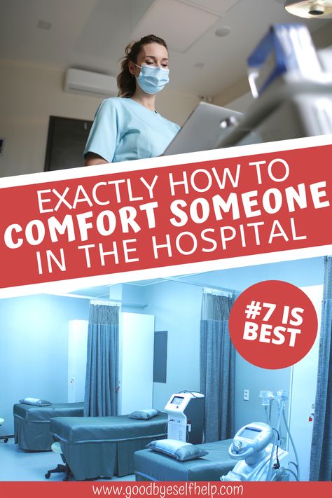 Use these words of comfort to help somebody through their hospital visit, including what to say to someone in the hospital, how to help someone in the hospital, and how to keep someone positive during their hospital experience. Games To Play While In The Hospital, Long Hospital Stay Tips, Decorate Hospital Room, Things To Do In Hospital, Someone In The Hospital, How To Comfort Someone, Comfort Someone, Hospital Games, Praying For Friends