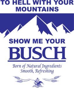 Busch Beer, Rude T Shirts, Funny Beer Shirts, Party College, Beer Merchandise, Cheap Beer, Busch Light, Beer Fridge, Learn Computer Coding