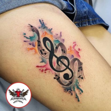 Music Shoulder Tattoos For Women, Music Tattoo Designs Sleeve, Musical Tattoos For Women, Notes Tattoo Design, G Clef Tattoo, Music Note Tattoos For Women, Music Notes Tattoo Designs, Music Note Tattoo Designs, Music Notes Tattoos