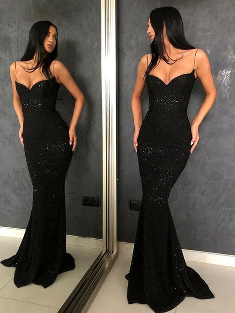 Mermaid Ball Gowns, Silver Maxi Dress, Evening Dress Long, Floor Length Prom Dresses, Sequin Prom Dress, Black Prom, Backless Prom Dresses, Plus Size Vintage, Maxi Robes