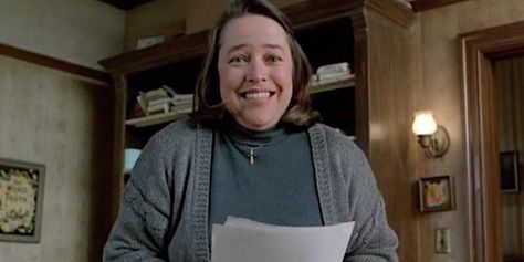 A List of Fictional Murderers Hiding In Plain Sight ‹ CrimeReads Kathy Bates Misery, Misery Stephen King, Sofia Core, Facial Reference, Annie Wilkes, Misery Movie, Character Collage, Kathy Bates, Rian Johnson