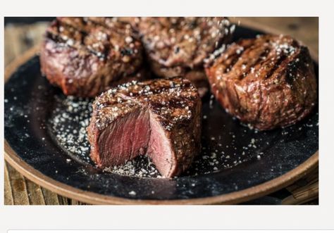 Butcher's Cut, Mignon Steak, Filet Mignon Recipes, Filet Mignon Steak, Omaha Steaks, Pellet Grill Recipes, Traeger Recipes, Traeger Grill, Best Steak