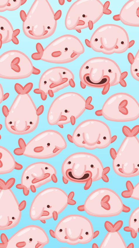 Blobfish Wallpaper Explore more 30 cm, Australia, Blobfish, New Zealand, Psychrolute wallpaper. https://www.whatspaper.com/blobfish-wallpaper-4/ Blob Fish, Australia Wallpaper, Fish Wallpaper, Iphone Wallpaper Pattern, Fish Drawings, Pattern Iphone Case, Kawaii Wallpaper, Cute Backgrounds, Pattern Iphone