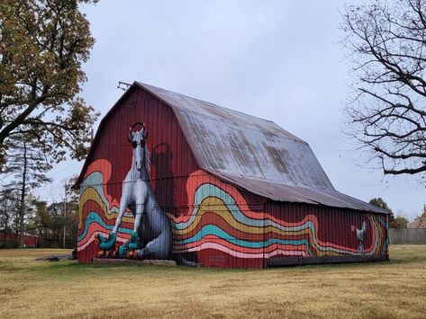 Barn Murals Ideas, Barn Mural, Farm Mural, Horse Mural, Inside Art, Water Towers, Barn Art, Artistic Inspiration, Water Tower