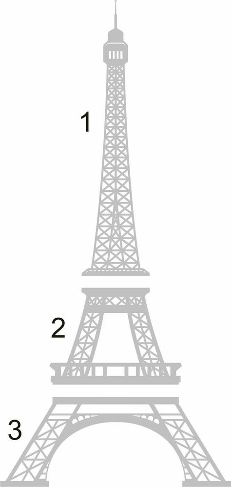 Eiffel Tower Drawing, Eiffel Tower Painting, Paris Birthday, Paris Decor, Paris Party, Kunst Inspiration, 3d Drawings, Paris Theme, The Eiffel Tower