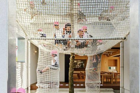 Tree House Designs, Open Dining Room, Jungle Gym, Playground Design, Outdoor Classroom, Climbing Rope, Play Equipment, Miniature Kitchen, Play Space