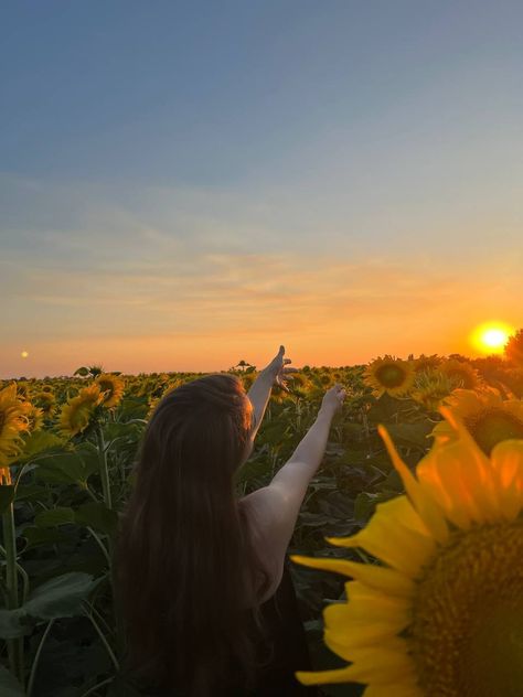 Sunflowers sunset sun flower aesthetic sky girl flowers girls Sunflower Girl Aesthetic, Sunny Girl Aesthetic, Sun Girl Aesthetic, Sunshine Girl Aesthetic, Bestie Trip, Sunflower Sunset, Sunset Girl, Sun Aesthetic, Sunshine Girl