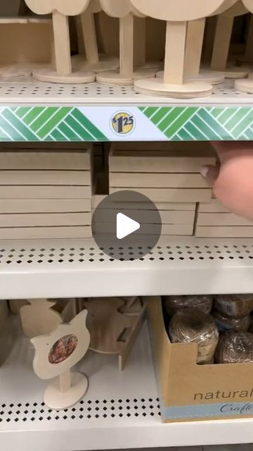 Dollar Tree Wall Shelves Diy, Mini Crate Crafts, Crate Crafts, Mini Crates, Craft Recipes, Furniture Flips, Tree Ideas, Tree Crafts, Dollar Tree Crafts