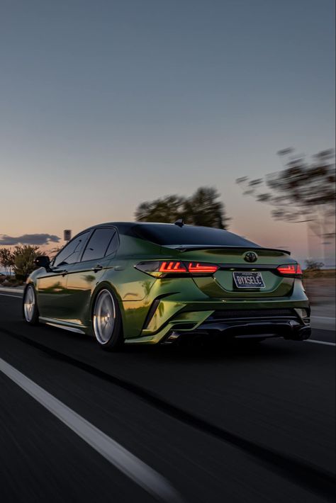 Toyota Camry Custom, Toyota Camry Trd, Toyota Camry Modified, Modded Toyota Camry, 2023 Toyota Camry Trd, Green Toyota Camry, 2025 Camry, Toyota Camry 2022 Black, Anime Photo Profile Dark