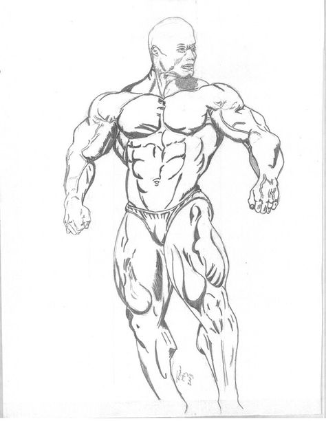 Body Builder Body Builder Art Reference, Body Builder Drawing, Bodybuilding Drawing, Body Builder Art, How To Draw Muscles, Graphic Novel Illustration, Character Comic, Quilling Projects, Body Builders