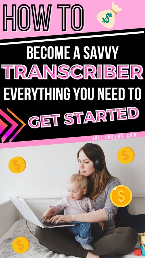 How to Become a Transcriptionist Transcription Jobs From Home, Transcription Jobs For Beginners, Transcription Jobs, Jobs From Home, E Marketing, Transcription, Step Guide, Make Money, From Home