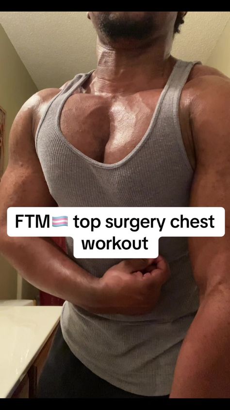 Ftm Chest Workout, Ftm Workout, Post Top Surgery, Masc Tips, Top Surgery Ftm, Top Surgery Scars, Trans Masc, Top Surgery, Post Op