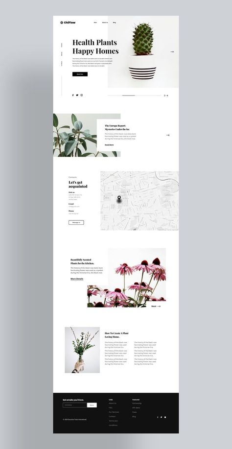 Planthie - Landing page exploration designed by Oussama ELBAZ. Connect with them on Dribbble; the global community for designers and creative professionals. 😍 Web Design Inspiration Layout, Mise En Page Web, 블로그 디자인, Minimalist Web Design, Unique Website Design, Website Design Agency, Wireframe Design, Desain Ui, Banner Web Web Design Inspiration Layout, 블로그 디자인, Wireframe Website, Minimalist Web Design, Website Design Agency, Unique Website Design, Wireframe Design, Banner Web, Modern Website Design