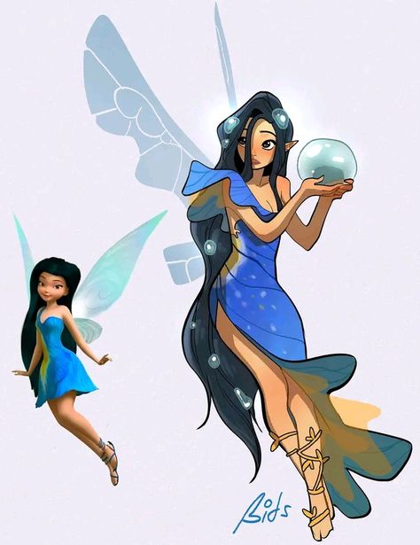 Silvermist Fanart, Silvermist Fairy, Tinkerbell Characters, Disney Fairies Pixie Hollow, Tinkerbell And Friends, Tinkerbell Disney, Water Fairy, Pixie Hollow, Fairy Artwork