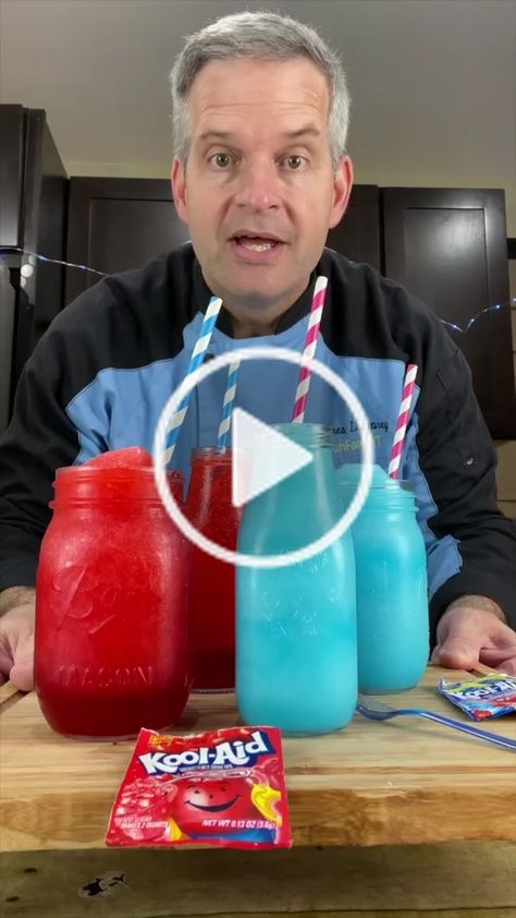 Summer Drinks Kids, Homemade Slushies, Lake House Food, Slushie Recipe, Candy Drinks, Baking Videos, Kid Drinks, Decorating Videos, Halloween Appetizers