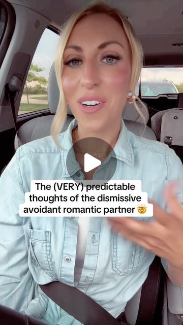 Doctor Sarah Hensley on Instagram: "🤯I’m about to blow your mind about the predictable behaviors of the dismissive avoidant. You might even start thinking that I have psychic abilities. 🔮😜

👩‍⚕️No I’m not a mind reader, just a doctor that’s studied the science of attachment and attraction long enough to know that the DA’s thoughts are the least variable of all the attachment styles, and therefore the most predictable. 

Nine times out of ten the reasons the DA starts to pull away and deactivate in a romantic relationship are all the same. The most prevalent one being because the emotions of others are simply too overwhelming for them. They just rarely recognize it that way. Instead they get the ick and they start thinking thoughts like, “this person just isn’t right for me, or I have t Dismissive Avoidant Attachment, Avoidant Attachment, Thinking Thoughts, Romantic Relationship, Mind Reader, Attachment Styles, Read Later, Psychic Abilities, Blow Your Mind