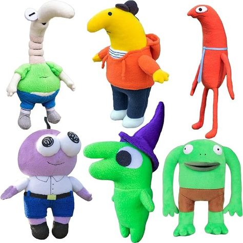 Amazon.com: Generic Glep Plush, Smiling Friends, Alan Plush, PIM Pimling, Charlie.1 : Toys & Games Pim Pimling, Smiling Friends, 2024 Art, Cute Clay, Clay Figures, Plush Toy, Art Ideas, Toys Games, Crochet Patterns