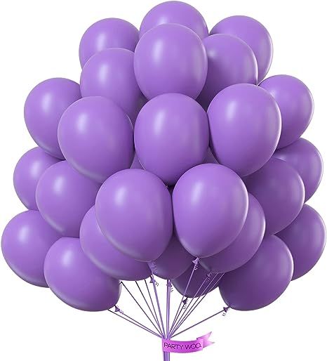 Purple Bachelorette, Purple Birthday Decorations, Balloons Purple, Lavender Balloons, Lilac Balloons, Colorful Party Decorations, Purple Party Decorations, Birthday Purple, Baby Shower Purple