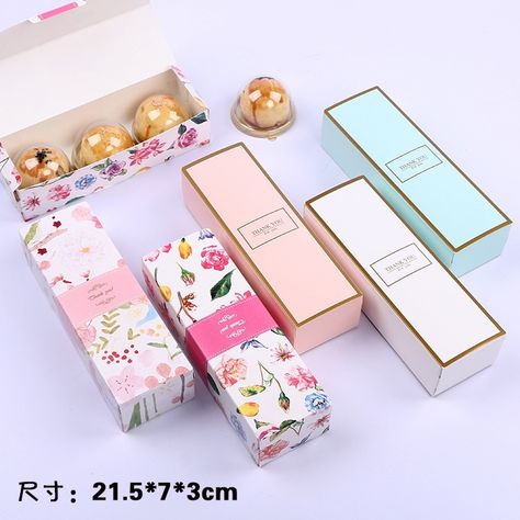 Dessert Boxes Packaging, Dessert Packaging Design, Cake Boxes Packaging, Nougat Candy, Macaron Packaging, Bakery Packaging Design, Cheap Gift Bags, Baking Packaging, Dessert Packaging