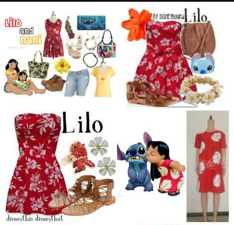 Lilo and her big sister  nani inspired Outfits Disney Character Outfits, Outfit Png, Sister Outfits, Character Actor, Baby Sister, Lilo And Stitch, Disney Outfits, Character Outfits, Costume Party