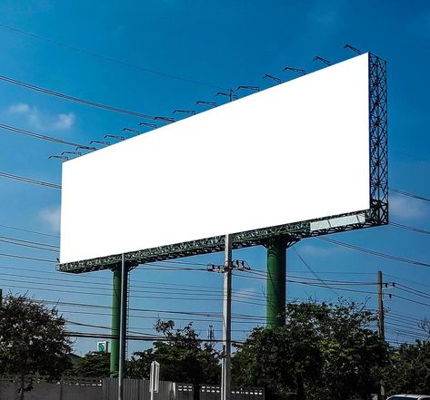 Highway Billboard, Blank Billboard, Outdoor Advertising Mockup, Billboard Mockup, Billboard Advertising, Free Mockup Templates, Billboard Design, Minimalist Layout, Custom Signage