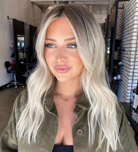 Cut + Color by Jen Soft Blonde Hair, Blonde Hair Goals, Perfect Blonde Hair, Fall Blonde Hair, Dark Blonde Hair Color, Summer Blonde Hair, Icy Blonde Hair, Hair Color Options, Blonde Hair Inspiration