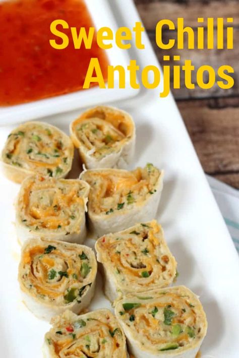 Antojitos Recipe, Quick And Easy Appetizers, Sweet Chilli Sauce, Fun Salads, Favorite Appetizers, Sweet Chilli, Lunch Box Recipes, Sweet Chili, Recipe For Mom