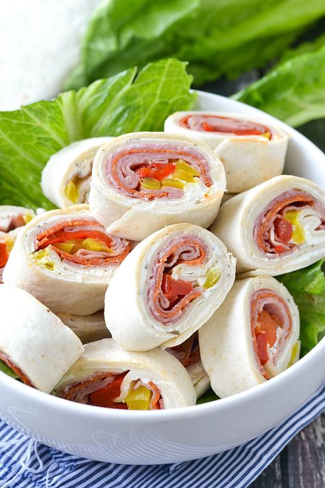 Italian Pinwheels » Mother Thyme Italian Pinwheels, Easy Tailgate Food, Salami Recipes, Mother Thyme, Italian Meats, Pinwheel Recipes, Tailgating Recipes, Italian Appetizers, Superbowl Party Food