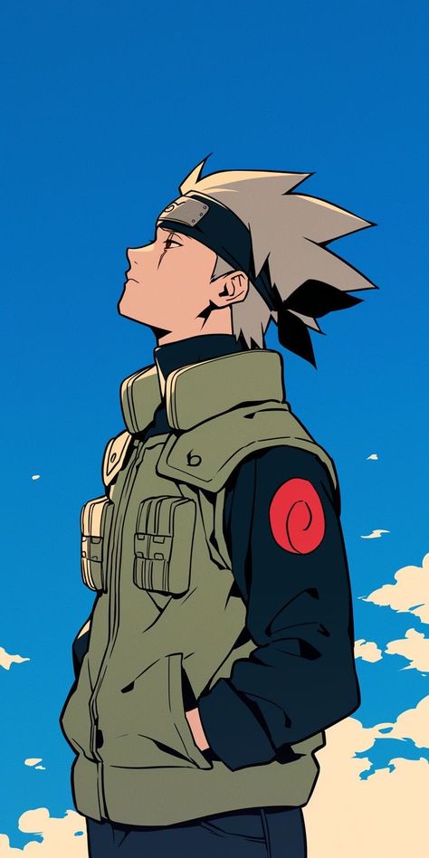 Aesthetic Kakashi, Naruto Shippden, Kakashi Hatake Anime, Anime English, Arte Ninja, Wallpaper Cartoon, Super Powers Art, Manga Wallpaper, Best Anime Drawings