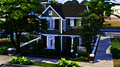 Sims 4 20x15 House, Getting Over The Past, Sims4 Houses, Ts4 Lots, Sims Lots, House Series, Sims 4 Mods Cc, Sims 4 Cc Folder, Sims Houses