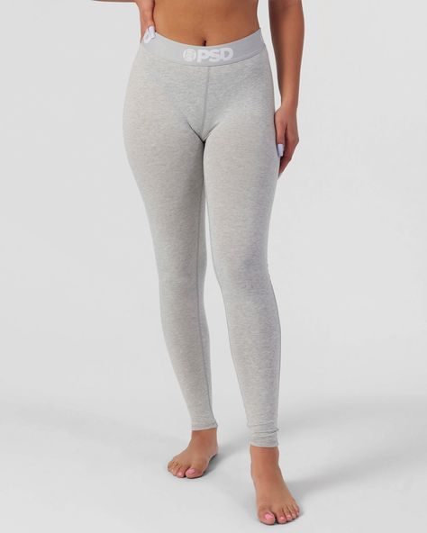 Shop Modal Solids - Athletic Gray Legging - Modal | Lounge in style or make a statement on the street in the Legging. Made of our buttery soft Modal, they will be the softest leggings in your collection. | PSD® Good Quality Leggings, Relaxing Outfits Lazy Days, Cute Online Clothing Stores, Grey Tights, Cute Clothing Stores, Fasion Outfits, Solid Leggings, Swag Outfits For Girls, A Wedding Dress