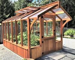 Tiny Greenhouse, Greenhouse Build, Timber Greenhouse, Cedar Greenhouse, Wooden Greenhouse, Porch Extension, Greenhouse Home, Traditional Greenhouses, Diy Greenhouse Plans