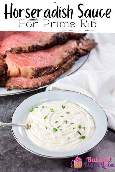 Prime Rib Horseradish Sauce, Horseradish Sauce For Prime Rib, Sauce For Prime Rib, Horsey Sauce, Prime Rib Sauce, Leftover Prime Rib Recipes, Horse Radish, Rib Dinner, Prime Rib Sandwich